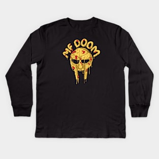 MF doom pizza mask T-shirt Kids Long Sleeve T-Shirt